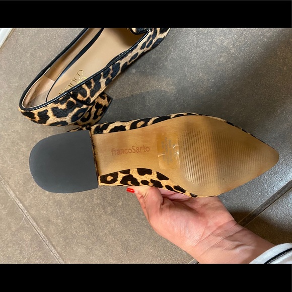 🤩 Franco Sarto leopard print crane loafer 🤩 - Picture 4 of 6
